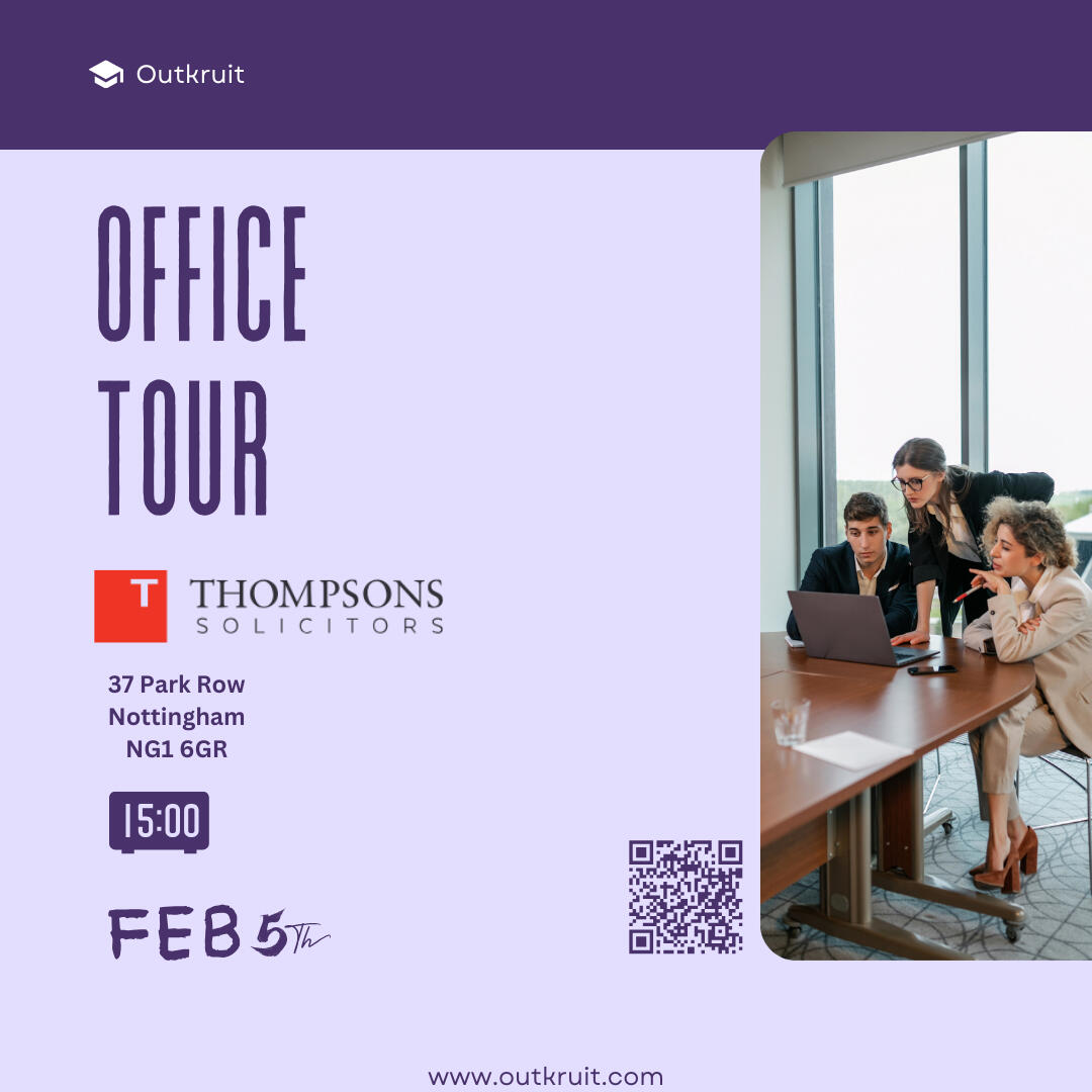 Outkruit Office Tour: Thompsons Solicitors Nottingham